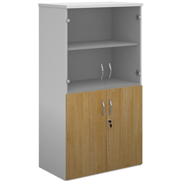Maestro Combination Units with Wood and Glass Doors